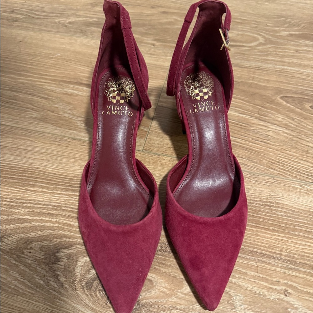 Vince Camuto Women's Deep Red Heels